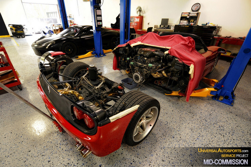 Illustration for article titled Ferrari F50: Supercar Teardown